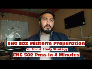 ENG 502 Midterm Shortcut | Smart Strategy | Pass in 4 Minutes | Most Important & Repeated Questions