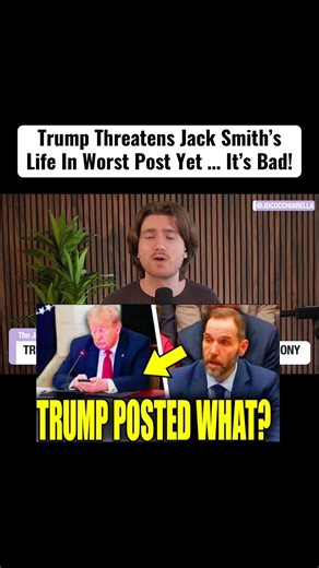 #trump #life #threaten #jacksmith #post