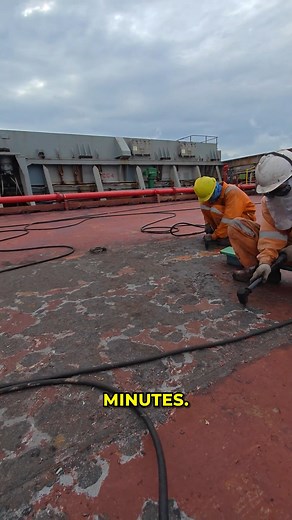 Rust Removal on Cargo Ship. #RustRemoval #ShipMaintenance | Lei Johnson 01 | Facebook