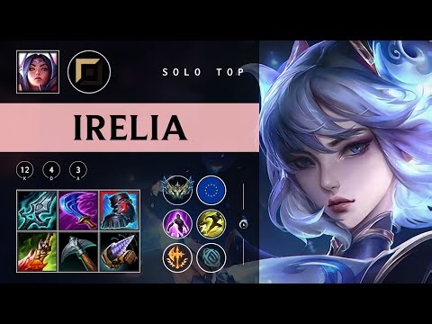 Irelia Top vs Akali - EUW Challenger Patch 25.23