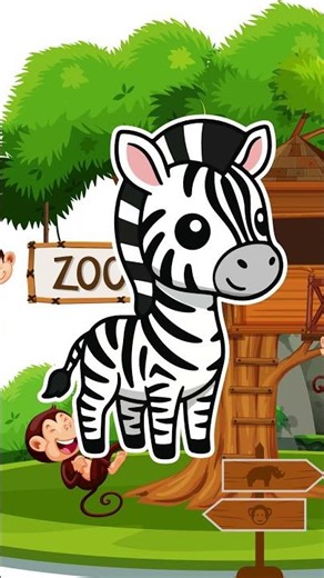 Meet the Tiger and Zebra! | Stripes Challenge😲 Real Sounds & Colors for Kids