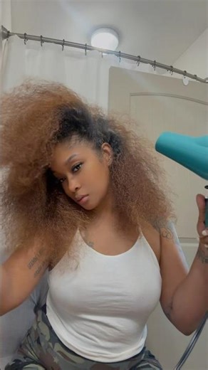 Fresh wash. Fresh face. New growth doing its thing ✨