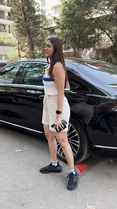 Mrunal Thakur spotted at outside restaurant in Bandra | Varinder Chawla