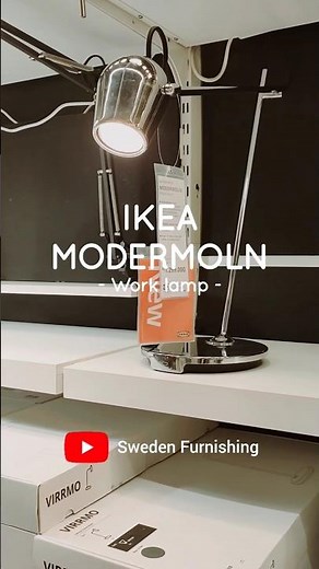 New work lamp 2023, IKEA Modermoln