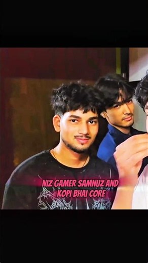 Niz Gamer, Samnuj & Kopi Bhai Best Core Moments ❤️ #nizgamer #minecraft #shorts #shortsfeed
