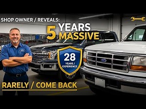 Shop Owner Reveals: The 5 F-150 YEARS That Rarely Come Back for Repairs 🔧✨