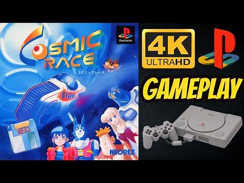 Cosmic Race | Ultra HD 4K/60fps | PS1 | PREVIEW | Game Movie Gameplay Playthrough Sample