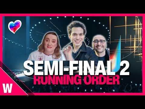 Eurovision 2026: Semi-Final 2 Running Order REACTION