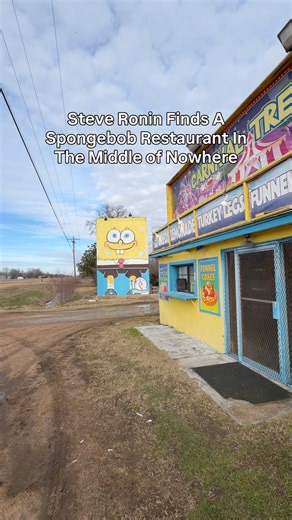 I cant believe I found a Spongebob Restaurant while driving in rural Mississippi | Steve Ronin