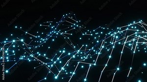 abstract background of lights, Cyber security concept.Machine learning algorithms. Analysis of information. Technology data binary code network conveying connectivity, Data and information protection