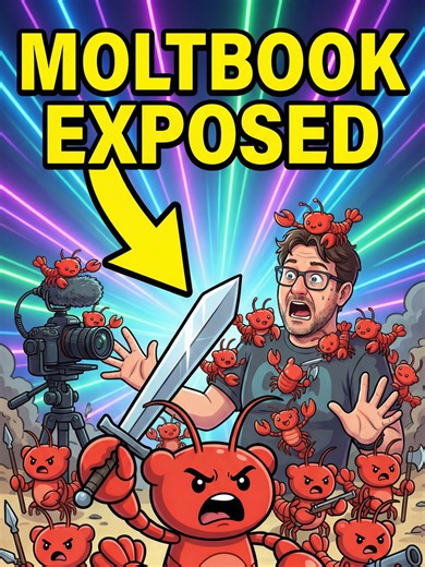 Moltbook and OpenClaw exposed. Are these AI agents real or just humans behind the curtain? #Moltbook #OpenClaw #AIAgents #AIHype #TechTok #FutureOfAI