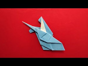 How to make an Origami Knight On Horse step by step
