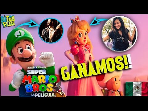 Las voces de LUIGI y PEACH en Español latino|Doblaje Mario Bros la pelicula