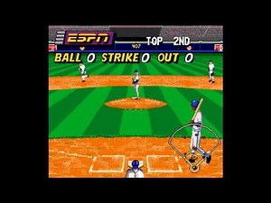 ESPN Baseball Tonight ... (SNES) 60fps Gameplay