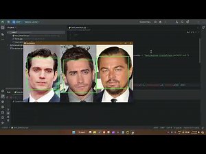 08 - Face Detection with Haar Cascade Classifier in Python OpenCV Tutorial #python #imageprocessing