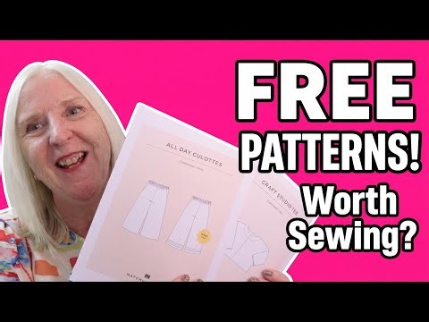3 Free Sewing Patterns To Create A GORGEOUS New Outfit #sewfrugal26