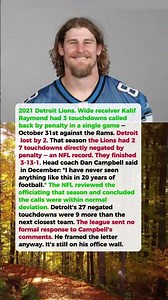 8 Touchdowns Scored. 8 Touchdowns Called Back. Then the Season Ended.