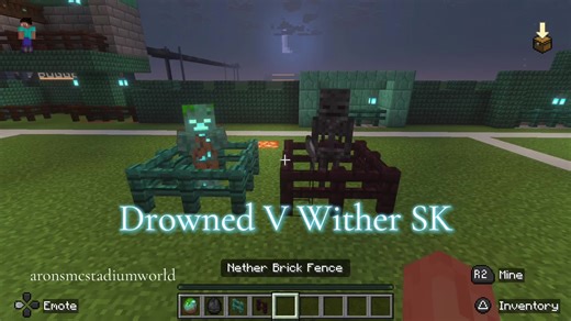 Drowned V Wither SK (Div 1) #minecraft #football