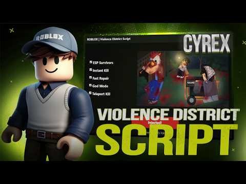 Violence District Script *NO KEY* - Auto Parry, Gate TP, No Cooldown, SkillCheck & More!