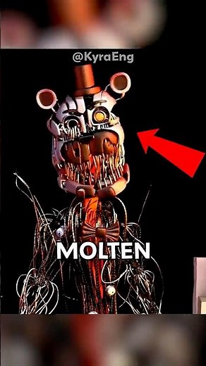 The ORIGIN of Molten Freddy 🐻⚙️ #fnaf #fivenightsatfreddys