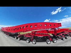1.5 million pound super load from Laramie to Medicine Bow Wyoming