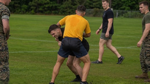 Watch What Happens When US Soldier Confronts Marine Combat