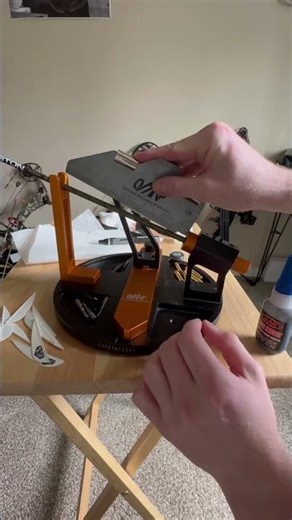 Fletching your own arrows has never been easier with ‪@OctoberMountainProducts‬ OMP fletching jig#diy