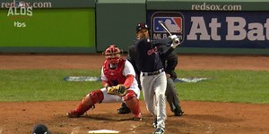 The Indians celebrated Coco Crisp's two-run homer with copious amounts of head-rubbing