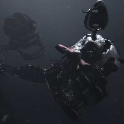 Nightmare Mangle Voice Line animated