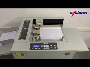 Sysform CP330B Roller Feed Digital Paper Creaser