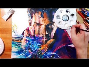 Speed Drawing: Doctor Strange (Benedict Cumberbatch)