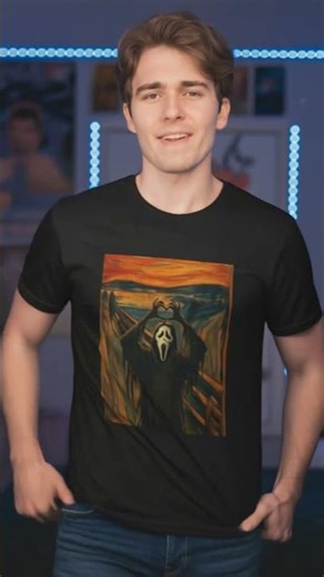 Enter the spooky season in style with our Ghost Face Horror Halloween T-Shirt Edition! 😱