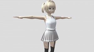【Anime Character】Casual Female (V1/Unity 3D) - Buy Royalty Free 3D model by 3D動漫風角色屋 / 3D Anime Character Store (@alex94i60)