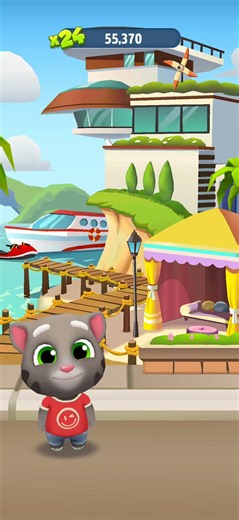 tom game run #play #talkingtom #tom #games #gaming