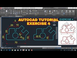 AUTOCAD 2D EXERCISE 4