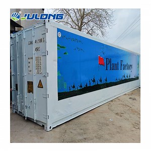 [Hot Item] Indoor Vertical Farming Container Farm Hydroponic Greenhouse with Nft Hydroponic System