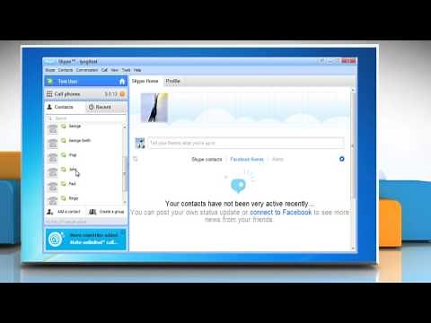 Skype®: How to remove a Contact from the list