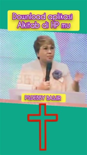 Download aplikasi Alkitab di hp mu_Ps.Debby Basjir