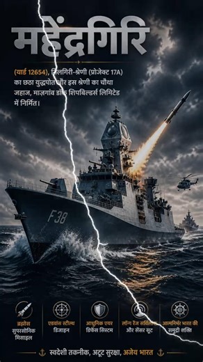INS Mahendragiri ⚓ India’s Deadliest Stealth Warship | BrahMos Power 🔥 Indian Navy Strength 🇮🇳