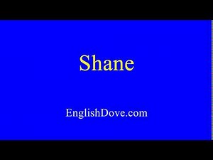 How to pronounce Shane in American English.