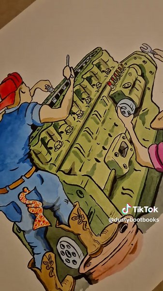 Big Tractor Engine Illustration: Fuel Pump & Valve Check