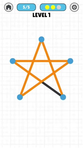 How to solve One line draw level 1