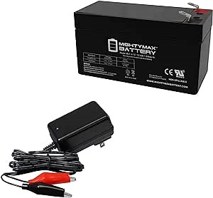 Amazon.com: Mighty Max Battery 12V 1.3Ah Replacement Battery for Neuton Power NP1213 + 12V Charger : Electronics