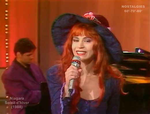 80's... "Soleil d'hiver"... #Niagara © Paroles et musique : Daniel Chenevez ☑️ N° 12 au Top 50 ☑️ Joyeux anniversaire à Muriel Moreno ! (63 ans aujourd'hui) #MurielMoreno | Nostalgies 60'-70'-80'