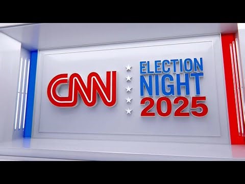 CNN's 2025 Election Night Coverage - 5pm to 11pm [No Commercials]