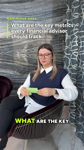 The numbers don’t lie — but only if you’re tracking the right ones. 💼📊 Watch the video for key metrics every financial advisor should be watching closely. Use your CRM to track, automate, and optimize every step. 🎯 What you don’t measure, you can’t grow. #SpeedToLead #FinancialAdvisorTips #ClientSuccess #CRMforAdvisors #SalesMetrics #MaximizerCRM #SmartSelling #WealthManagement #LeadFollowUp #AdvisorGrowth