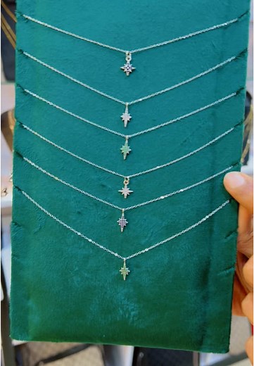 Offer on new collection necklaces Store location📍47 zakr hussien-nasr city WhatsApp:01000048573 #necklace #necklaces #bookashop #egypt #cairo #nasrcity #fyp #northstar #accsessories #fashion #offers #offer #gold #silver #stainlesssteel