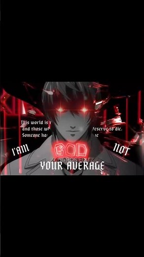 Light Yagami edit | Death Note edit 4k | [AMV/EDIT]| #deathnote #edit #anime #manga #deathnoteedit