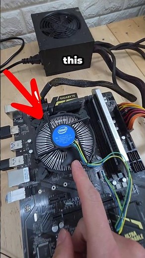 removing ALL the fan blades from a CPU cooler