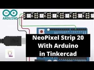 NeoPixel Strip 20 With Arduino | NeoPixel | Arduino Project